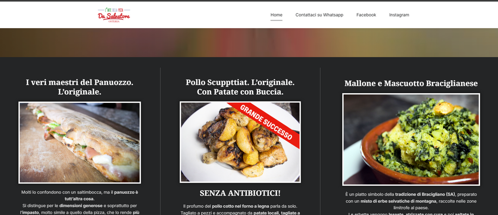 Sito web vetrina professionale – Pronto in 48 ore