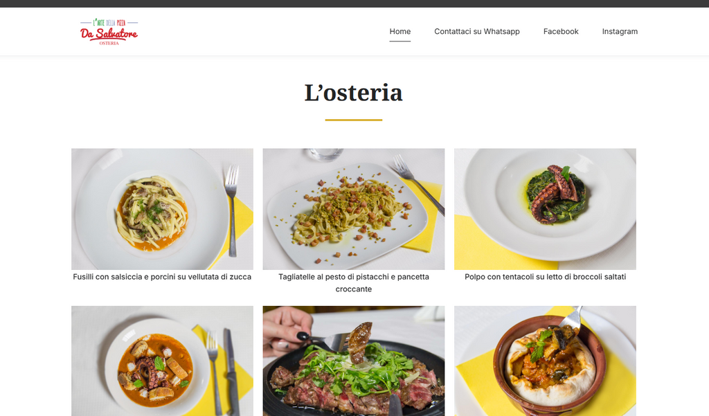 Sito web vetrina professionale – Pronto in 48 ore